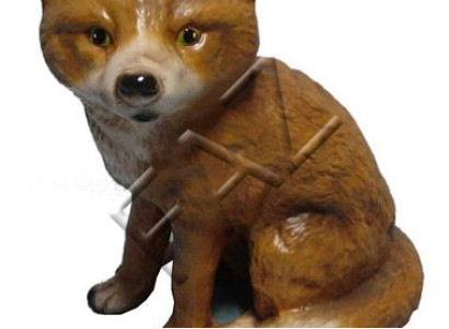 Design fox figure garden statue sculpture figures sculptures decoration decoration new